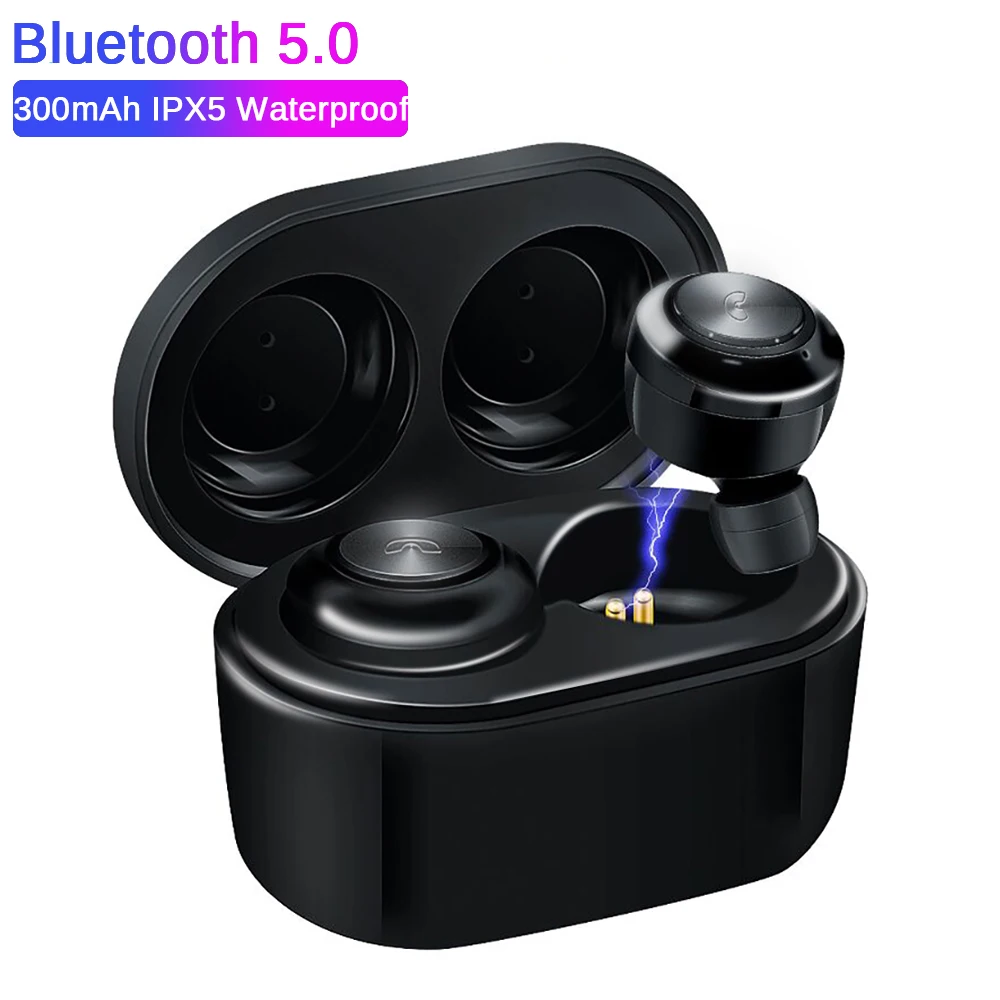 A6 TWS Bluetooth 5 0 Earphone In Ear Wireless Bluetooth Earphones Sports Earbuds Gaming Head phone for Huawei Xiaomi Samsung