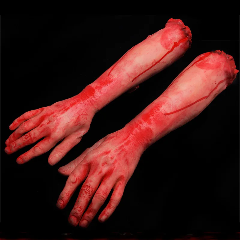 

Man Made Props Toys Halloween Props Horror Toys Big Blood Arm Model for Bar Decoration