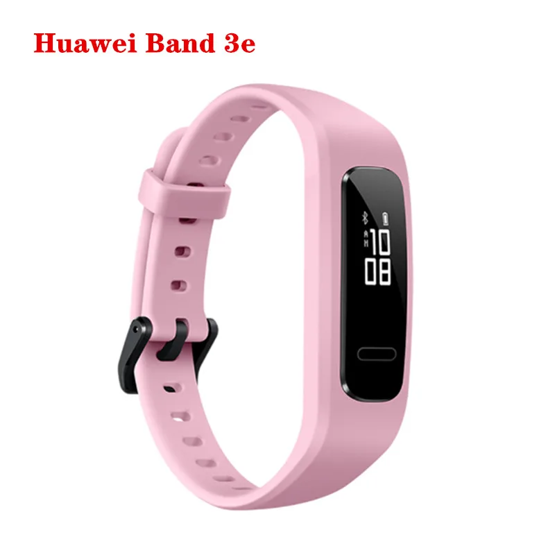 Браслет huawei Honor Band 4 для бега, умный Браслет, для бега, для обнаружения осанки, с пряжкой для обуви, для сухого воздействия, для сна, с оснасткой, монитор - Цвет: 3E Pink