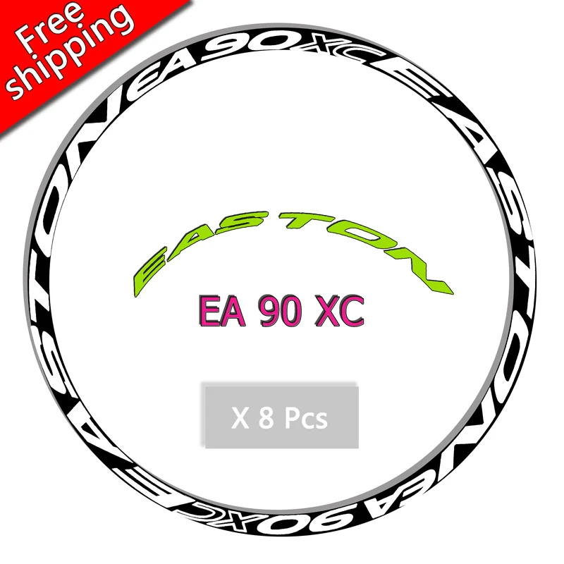 

EA90XC Wheelset Rim stickers/Decals of Mountain Bike/bicycle Cycling race for 26/27.5/29 inch MTB DH