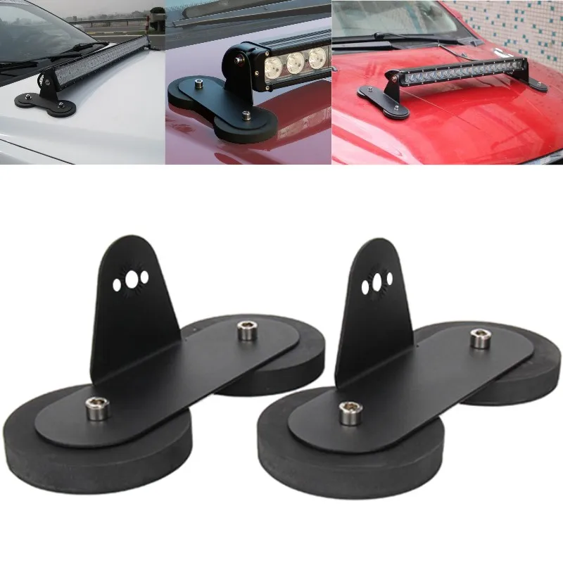 

Universal Car Auto Hood LED Work Light Bracket Offroad Excavator Truck Engine Cover Work Lamp Mount Holder stand for Led bar