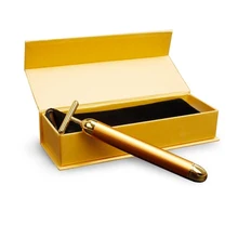 Slimming Face 24k Gold Vibration Facial Beauty Roller Massager Stick Lift Skin Tightening Wrinkle Stick Bar Face Skin Care