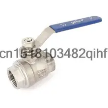 3/4 PT Женский F/F Резьбой Синий Рычаг Ручки Один Ходовой Шаровой кран