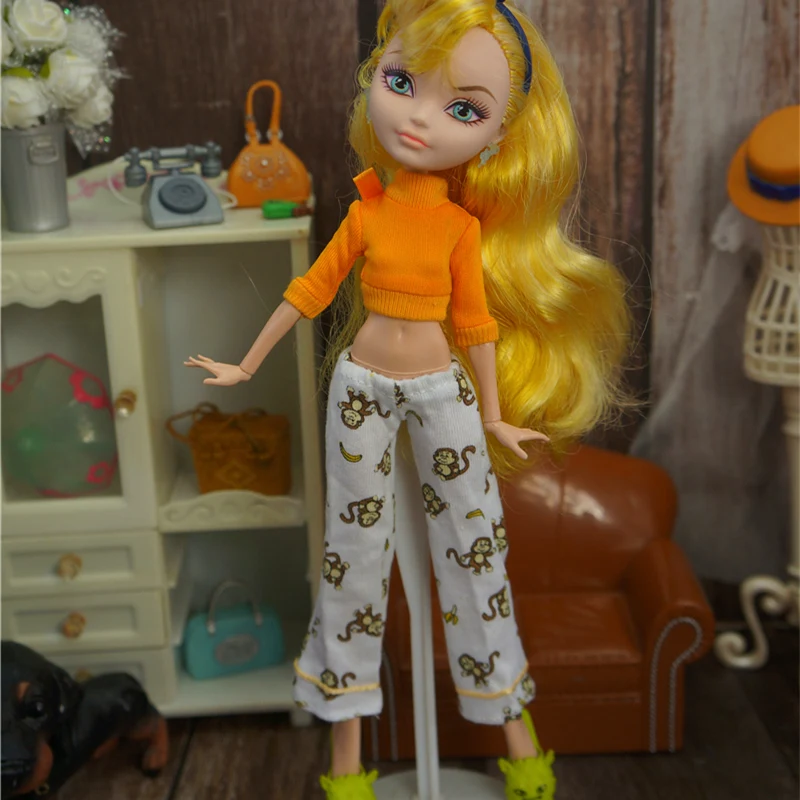 Модная детская кукла bjd, аксессуары, игрушки, подарок для девочек, Одежда для куклы, праздничное платье, повседневный костюм, для кукол Monster High, 1/6 138