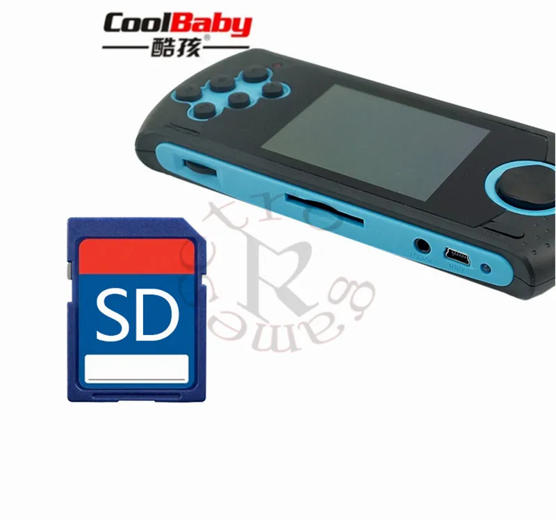 Coolbaby MD16 симулятор 3,0 дюймов игровые консоли 16BT портативные PVP PXP игровые консоли поддержка игры ТВ выход