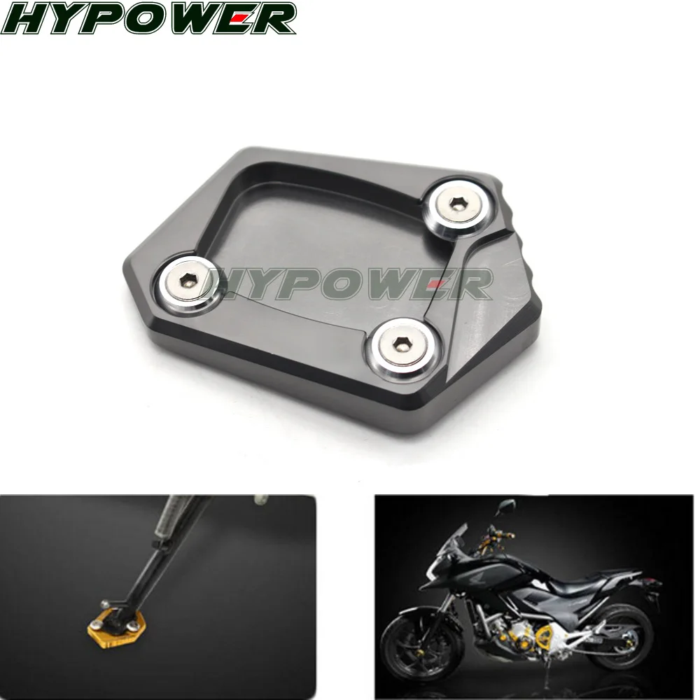 

Kickstand Foot Side Stand Extension Pad Support Plate For HONDA CB650F CBR300R CB500 F/X CBR600F CB400