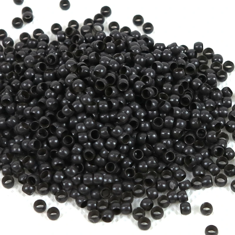 HARMONY (1000 Pieces per bottle)2.9x1.9x2.0mm Copper Nano Ring/ Beads Without silicone for Nano tip Hair Extensions