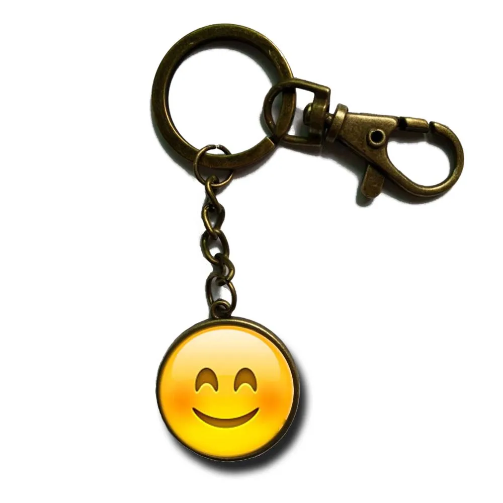Wholesale High Quality Cartoon Cute Emoji Keychain 2016 New Arrival