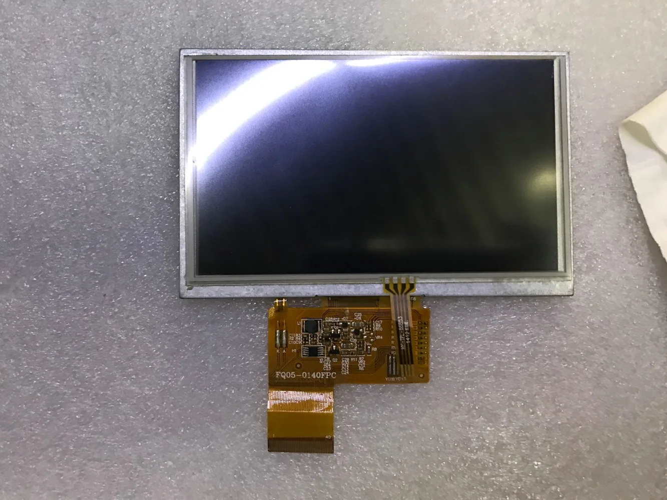 Tela de Lcd hd de Polegadas para Substituição Compatível com Touch Screen de 40 Pinos 800*480