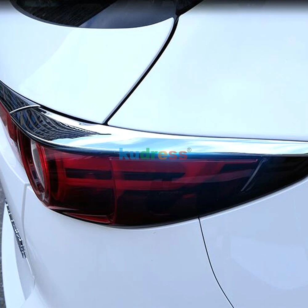 Для Mazda CX5 CX-5 KF хромированный задний светильник, накладка, задний светильник, молдинг, декоративная рамка, аксессуары