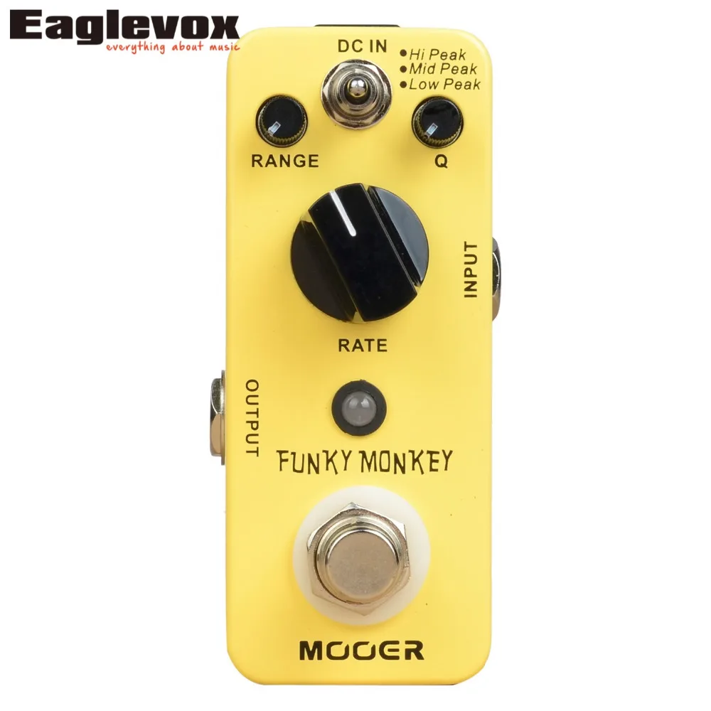 MOOER Funky Monkey Auto Wah Electric Guitar Effect Pedal True Bypass