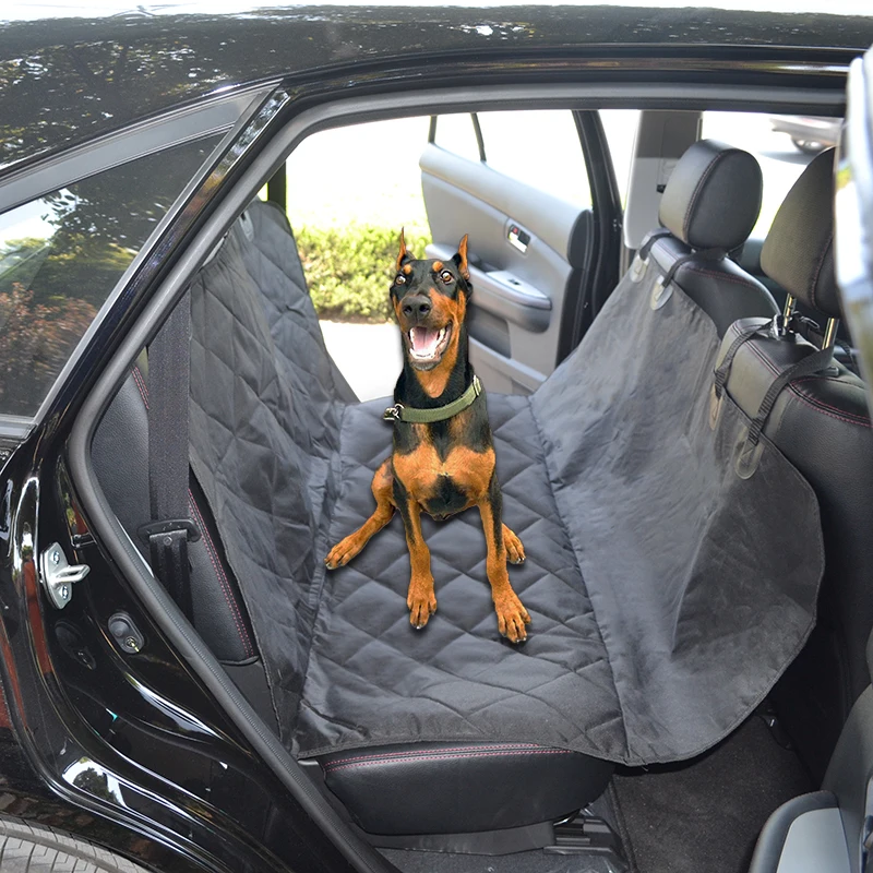 

HJKL Hoopet 600D Oxford Pet Car Seat Covers Waterproof Back Bench Seat Car Interior Travel Accessories Car Seat Covers Mat