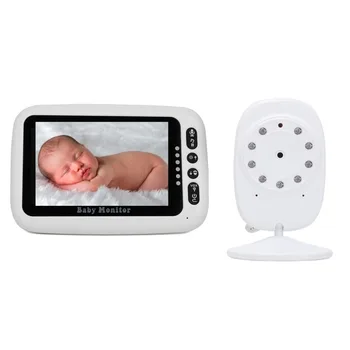 

BM201 babyphone camera babymoov 4.3 inch TFT LCD IR Night Vision 2 way Audio Temperature Sensor Lullabies Zoom