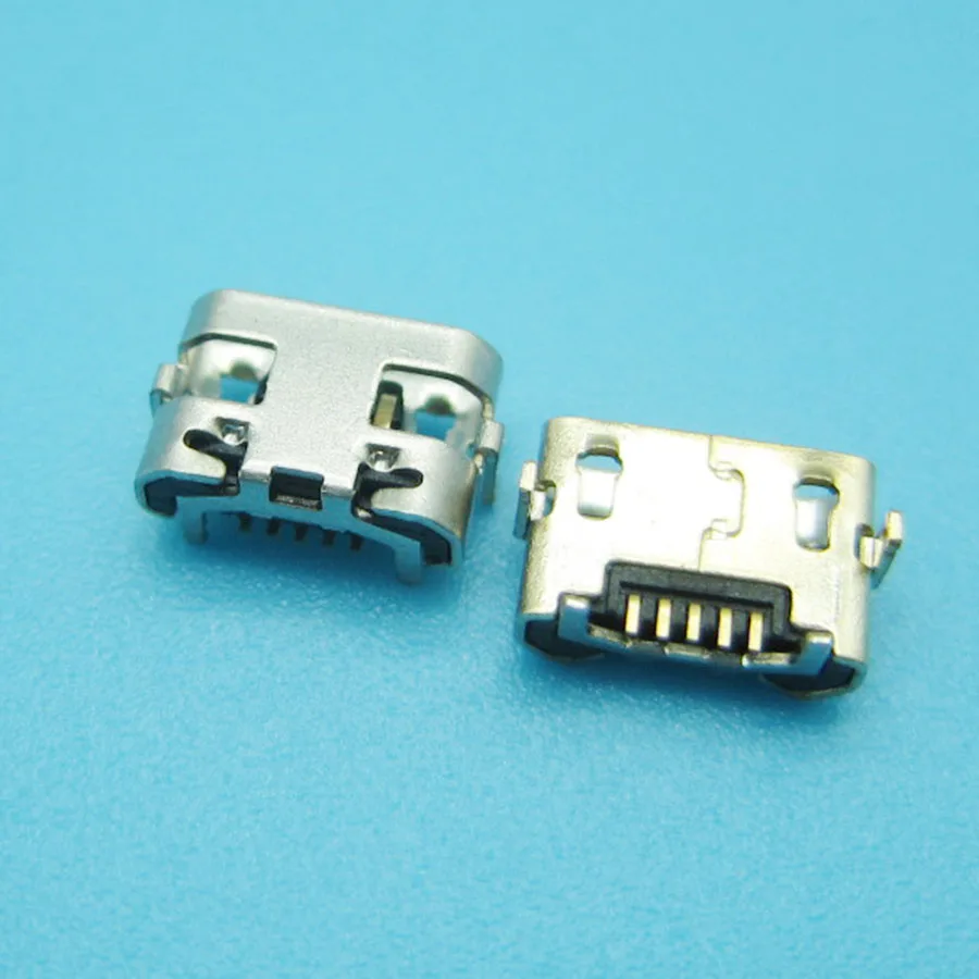 10 шт. для Huawei Y6 II Compact LYO-L01 Новый мини Micro USB DC разъем зарядки штекер питания