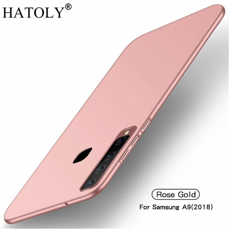 

For Smooth Cover Samsung Galaxy A9 2018 Case Galaxy A9S Ultra-thin Hard PC Protective Back Cases for Samsung Galaxy A9 2018 A920