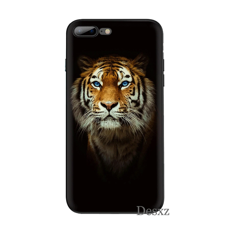 Desxz Силиконовый ТПУ цветной чехол для iPhone 5 5S 6 6s 7 8 Plus XR XS Max X|Чехлы-накладки| |