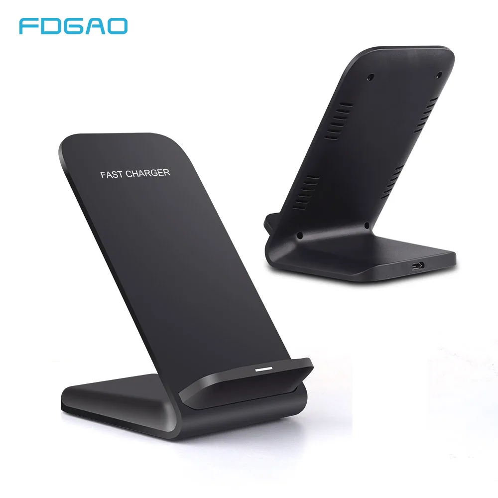 

Qi Wireless Charger Dock USB Fast Charging for iPhone X Xs MAX XR 8plus Samsung S8 S9 Adapter 10W Wireless Quick Chargers Holder