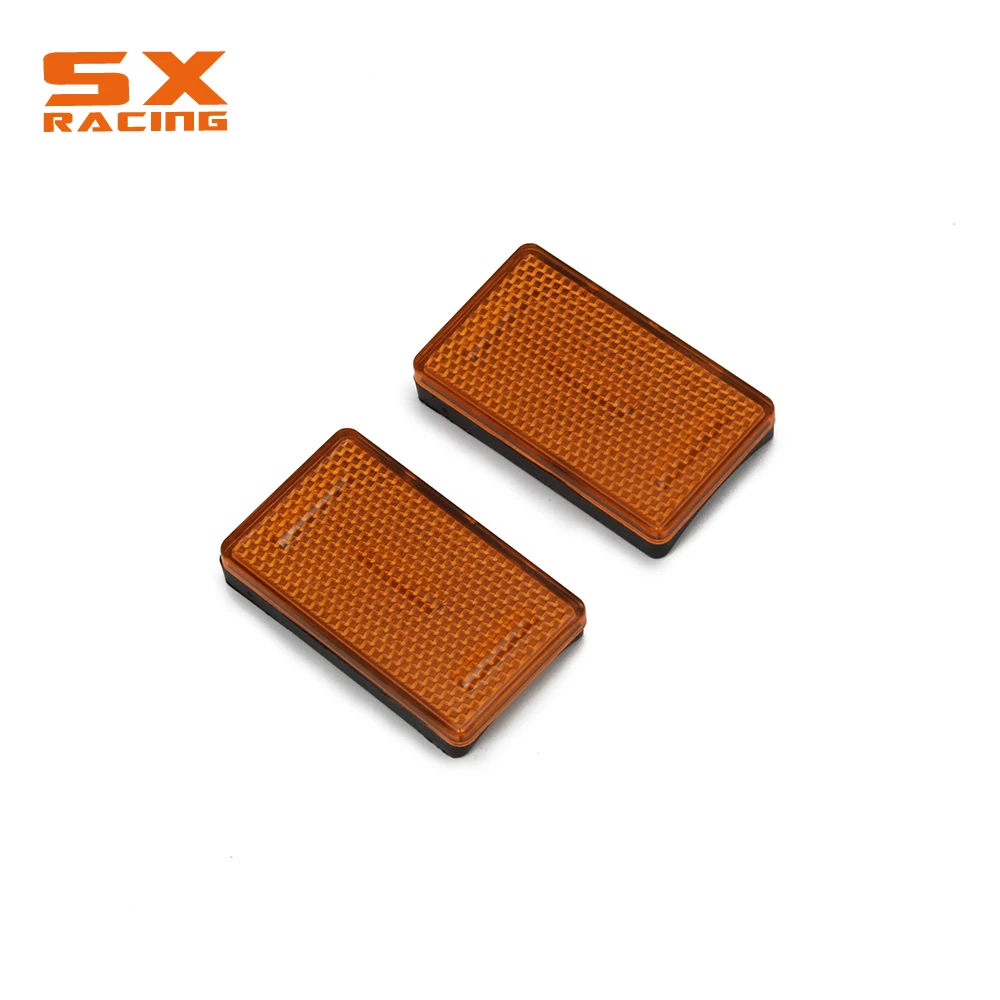 

Motorcycle Amber Rectangle Front Fork Reflector For BMW R1200GS F650CS F700 F 700 F 800 F800 S1000XR S1000 XR