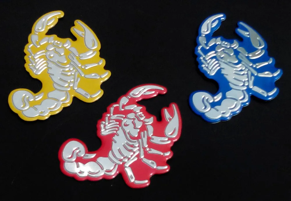 Buy SCORPION Aluminum Badge Emblem Car Styling
