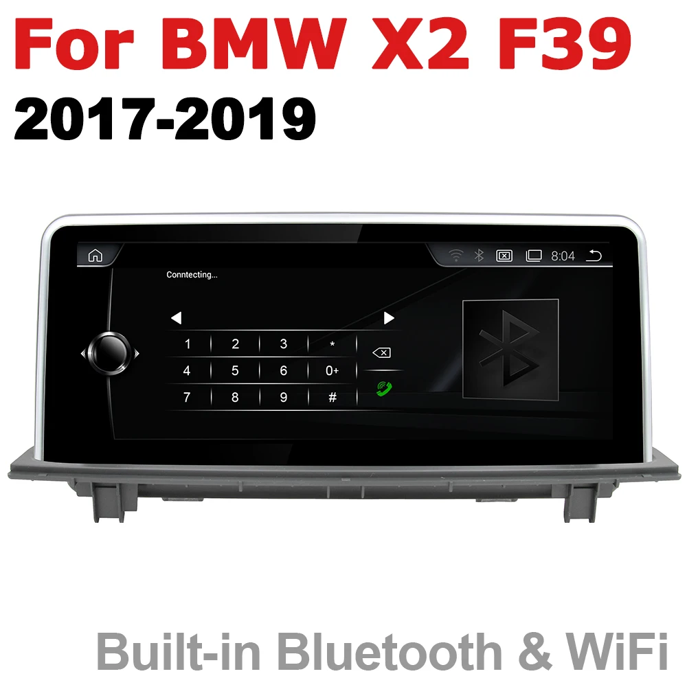

Car Radio 2 din GPS Android Navigation For BMW X2 F39 2017~2019 EVO AUX Stereo multimedia touch screen original style