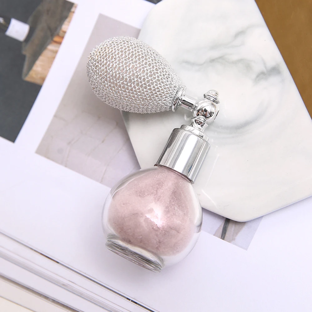 

1 Pc Fashion Airbag Bottle Spray Style Highlighter Powder Facial Makeup Blush highlight Spray Glitter powder cosmetics TSLM2
