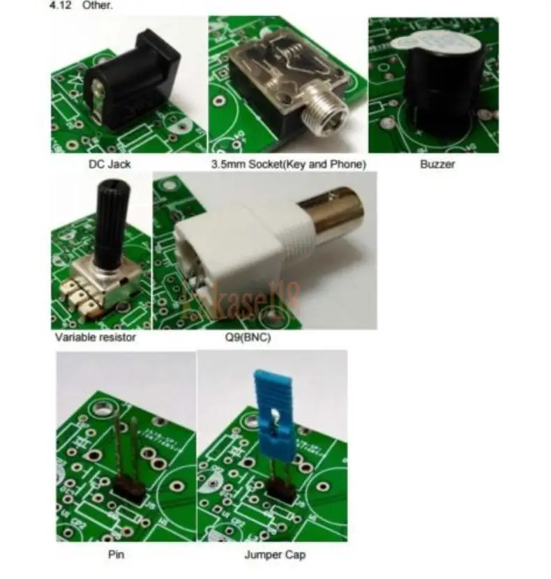 Собранный S-PIXIE CW QRP супер коротковолновой радиоприемопередатчик радио 7,023 кГц+ чехол