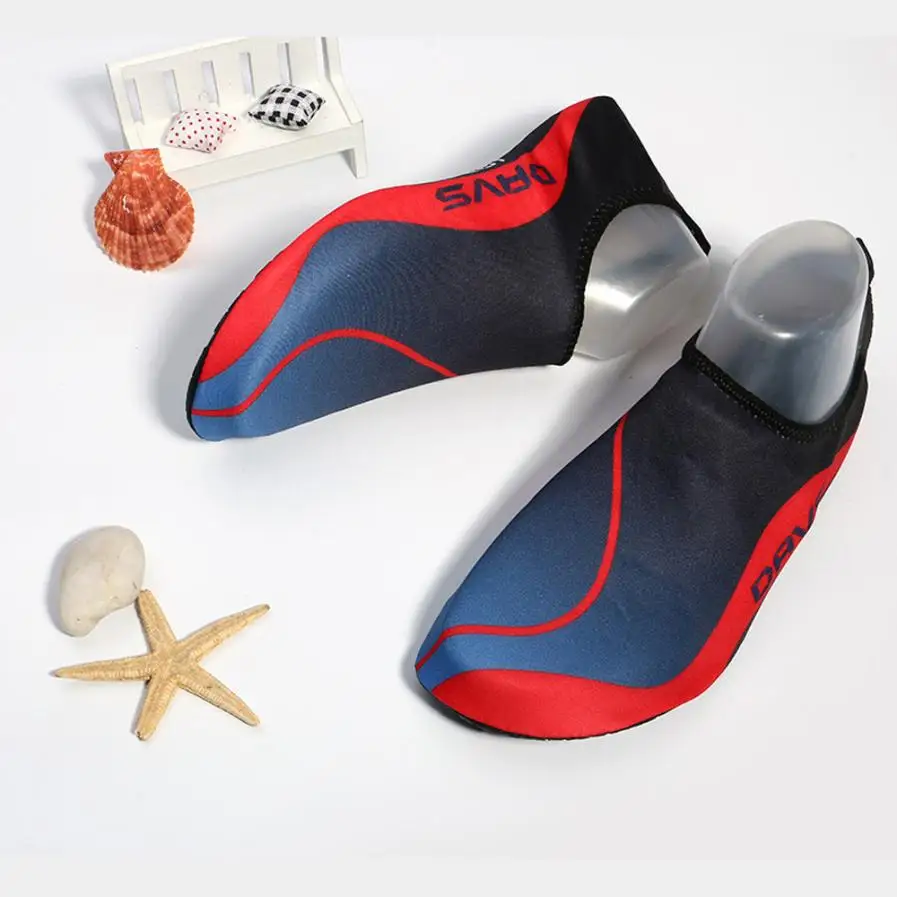 

ISHOWTIENDAUnisex Men Women Printed Quick-Dry Swim Surf Socks Yoga Skin Sports Shoes anzol de pesca #A40