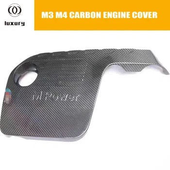 

M3 M4 Real Carbon Fiber Engine Protect Trim Cover for BMW F80 M3 F82 F83 M4 2012 - 2018