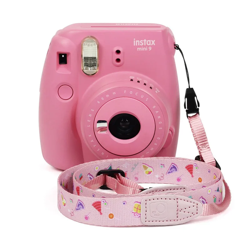 Ремешок для камеры 1 2 м Fuji Fujifilm Instax Mini 8 + 9 7S 7C 25 50 70 90 3 цвета на выбор|Сумки