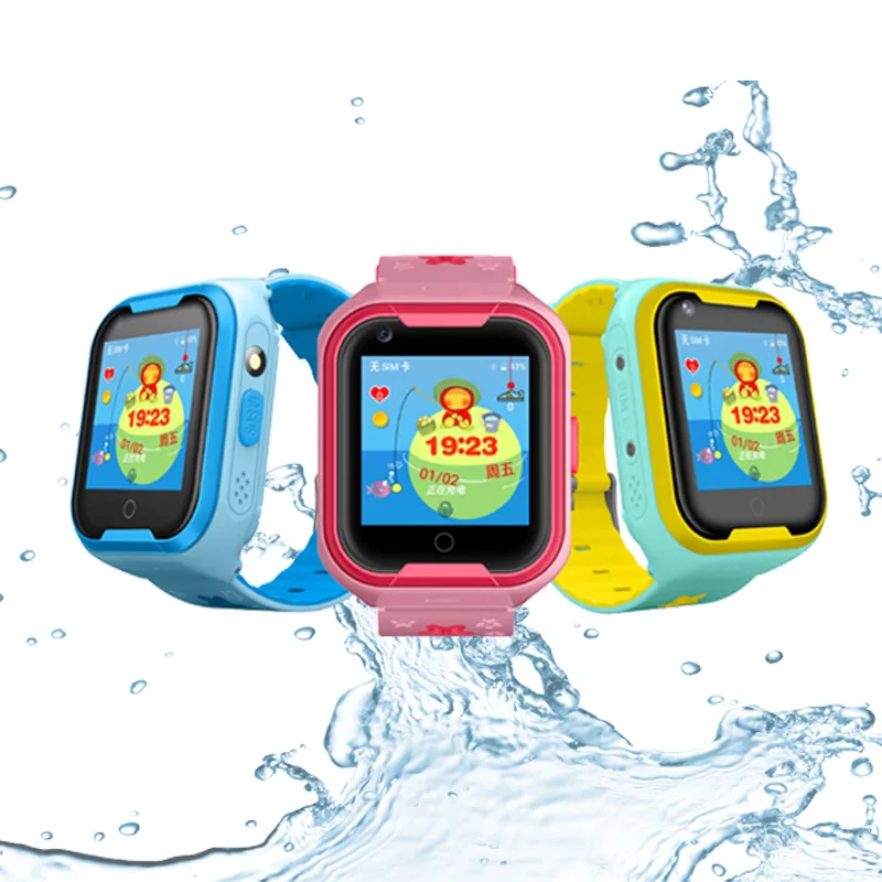 polaroid kids ipx 7 gps active tracking watch blue