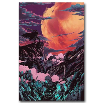 

BloodBorne 1 2 Art Silk Poster Print 13x20 20x30 inches Hot Game Wall Pictures for Living Room Decor BB005