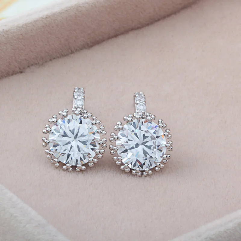 Simple Design Cz Diamond Earrings Imitation Studs For Women Simple Design Cz Diamond Earrings Imitation Studs For Women In Stud From Jewelry Accessories On Aliexpress Alibaba Group