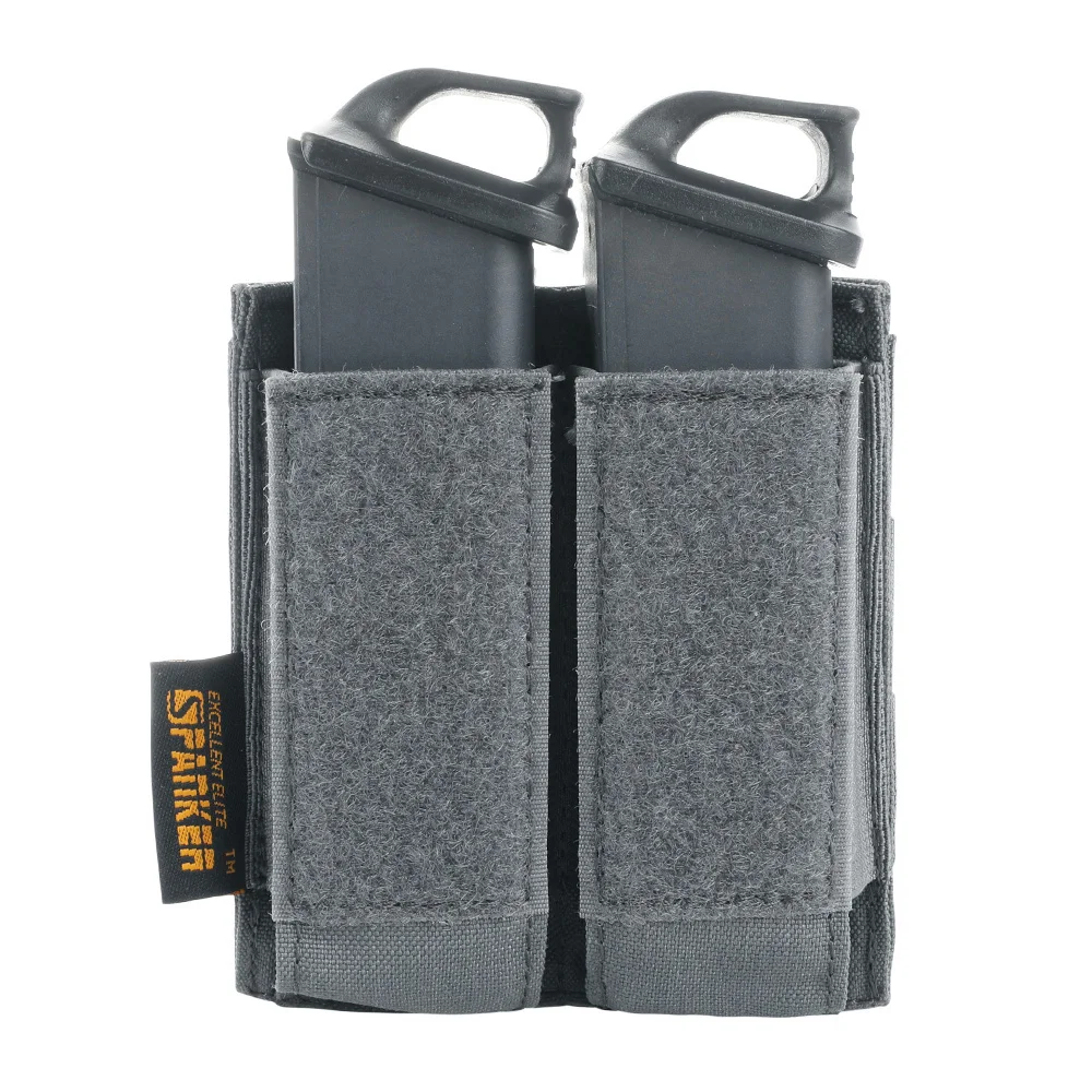 Отличный Элитный бизань тактический пистолет Molle Журнал чехлы военный Glock двойной зажим сумка для пейнтбола аксессуары для игр