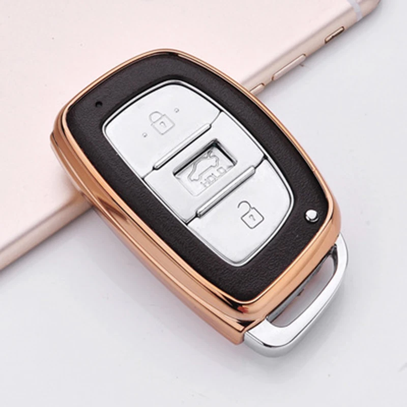 

lsrtw2017 soft colorful car key case for hyundai elantra ix25 crate ix35 tucson sonata new rise solaris verna