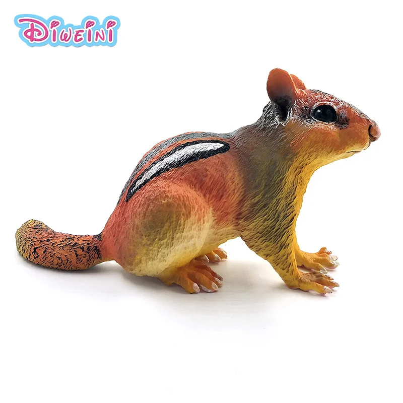 Искусственная большая мышь Chipmunk имитация крыс модель животного фигурка