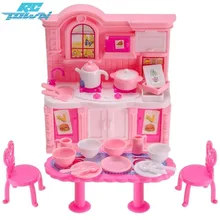 RCtown 26 шт./компл. Кухня Игрушка Дети моделирование Кухонные принадлежности наборы ролевые игры Пособия по кулинарии посуда игрушки для детей zk15