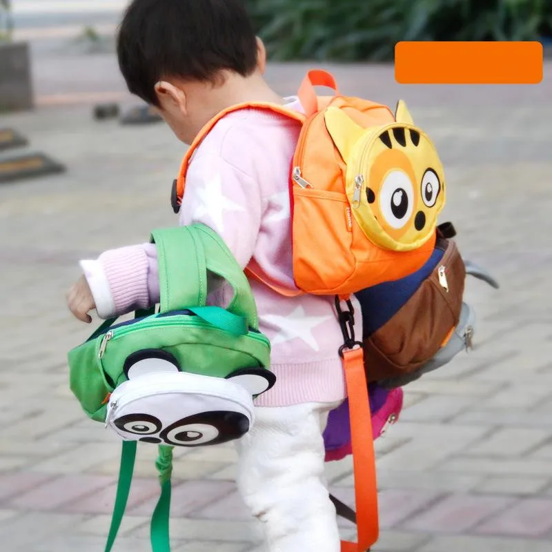 2017 New Baby Anti-lost Bags Children Cartoon Backpack With 105cm Leash Infant Anti-Take Away Small Diaper bags For 1-3 Years 03