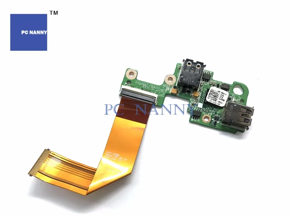 Оригинальная ПК няня б/у для Dell XPS 15 L502X USB 3 0 I/O печатная плата GRWM0 0GRWM0 DAGM6CTB8D0