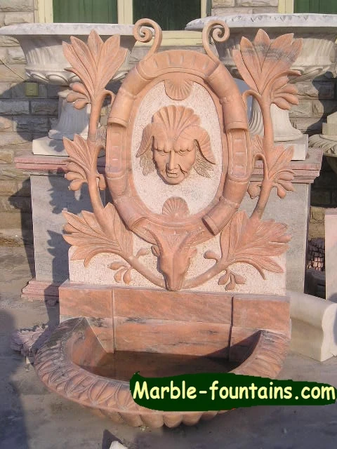 Outdoor Garden Wall Fountains With Traditional Goat Head Outdoor Garden Wall Fountains With Traditional Goat Head