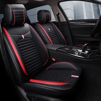 

leather car seat covers auto cushion mats car accessories for toyota axio wish vitz aygo lc200 yaris fortuner harrier fj cruiser