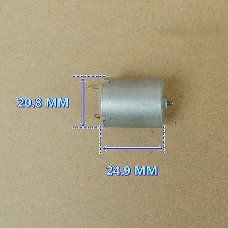 DC 6-12V Mini Micro 365 Vibration Motor Carbon Brush DC Motor for Massager DIY