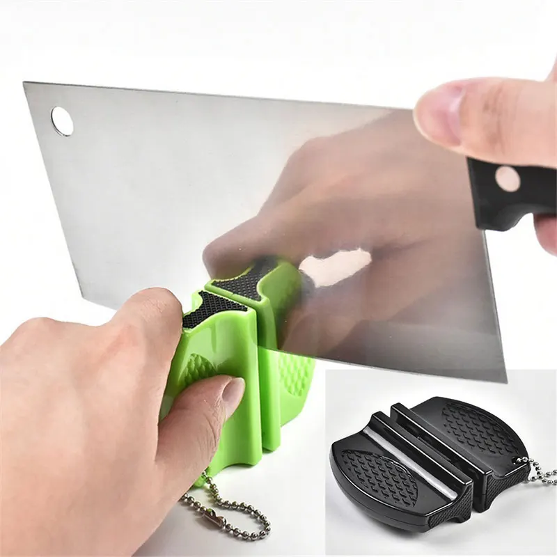 

Mini Ceramic Rod Tungsten Steel Camp Pocket Kitchen Knife Sharpener Tool
