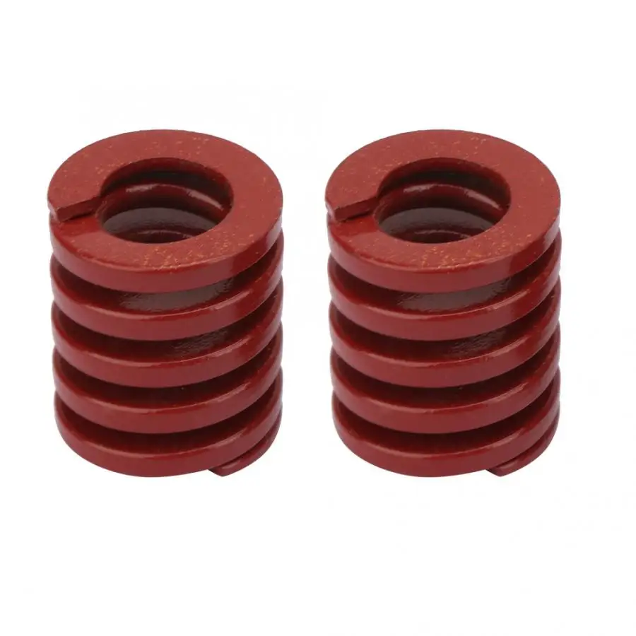 

2pcs OD 30mm ID 15mm Medium Load Mould Die Spring Red spring bar tool tension spring