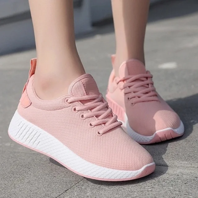 

2018 Designer Women Breathable Tenis Feminino Lace Up Casual Shoes Fashion Women Shoes Lace Up Ladies Sneakers Shoe