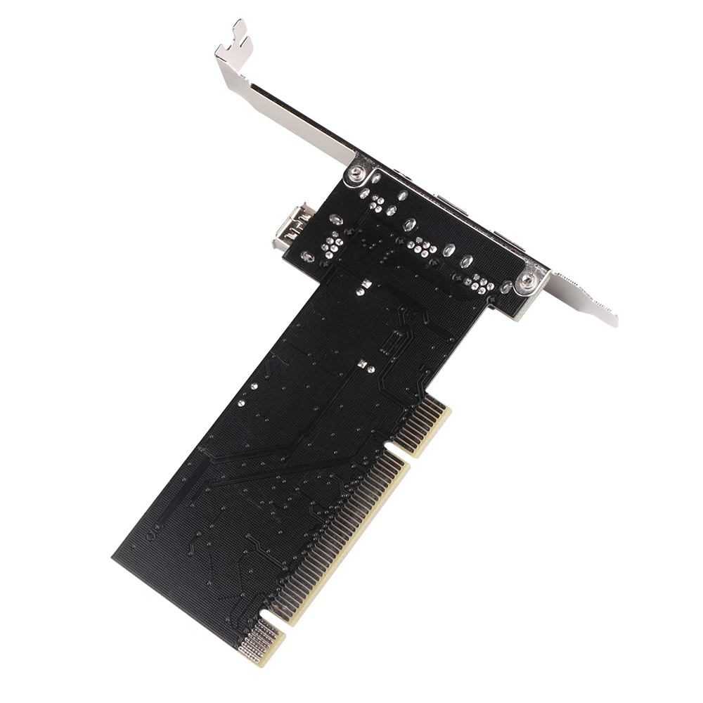 PCI к 6 контактный/4 контактный IEEE 1394 плата контроллера с кабелем Firewire для цифровой