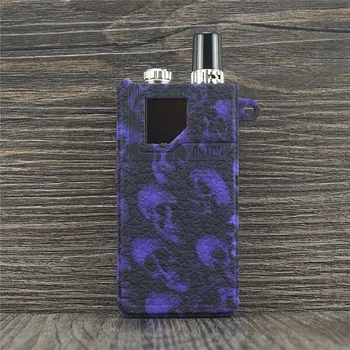 

2pcs Texture Case for lost vape orion dna go 40w skull case Protective Silicone Sleeve Cover Shield compatible