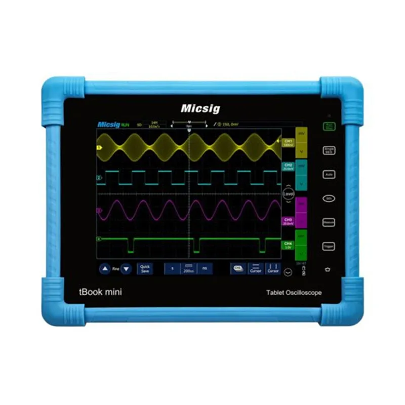 

Digital Tablet Oscilloscope 100MHz 2CH Automotive Oscilloscope Electronic maintance touchscreen portable oscilloscope TO1102