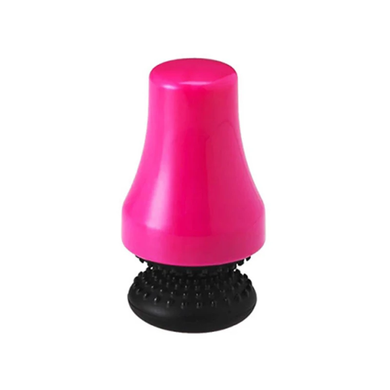 Магнитная кисть резиновая щетка очиститель для удаления грязи портативный универсальный инструмент для очистки для авто автомобиля офисная кухня - Цвет: Розовый