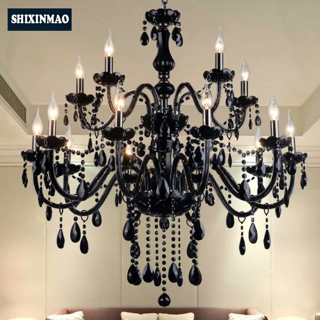 

SHIXNIMAO LED Crystal Chandelier Home For Living Dining Room Lamp Indoor Modern Chandelier Lustre Crystal Light 110V-240V