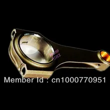 H балка conrods для RS Turbo CVH 1,6 4340 кованая сталь Спортивная производительность гонки Con стержни шатуны 3/8''